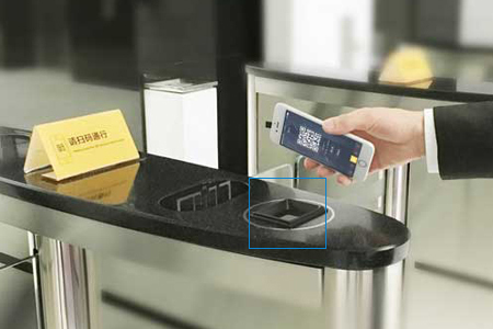 二维码扫描头嵌入传统门禁设备：刷手机二维码轻松开门