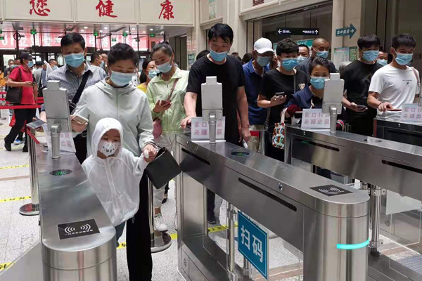 健康码识别案例：F3人脸测温健康码识别一体机落地内蒙古兴安盟人民医院